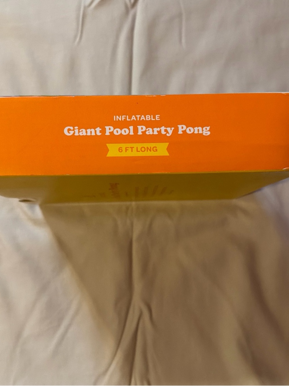 Inflatable Giant Pool Party Pong - Green 6 ft long - Picture 4 of 4
